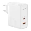 Bộ sạc nhanh PD QC3.0 100W Baseus CCGAN100E5 kèm cáp Type-C to Type-C 1m