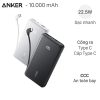Pin sạc dự phòng Anker Zolo A110D 10000mAh 22.5W kèm cáp Type-C