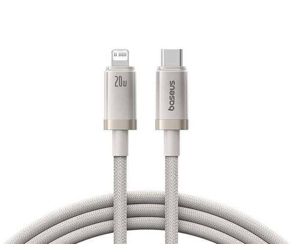 Cáp sạc nhanh Type-C to Lightning 20W 1m Baseus Titanium Alloy CB000135