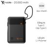 Pin sạc dự phòng Xmobile DS2294B 20000mAh 65W kèm cáp Type-C