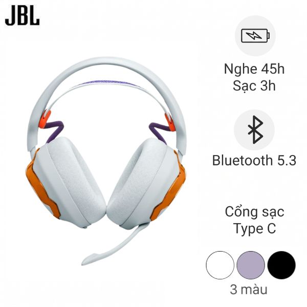 Tai nghe Bluetooth chụp tai gaming JBL Quantum 650 - Đen