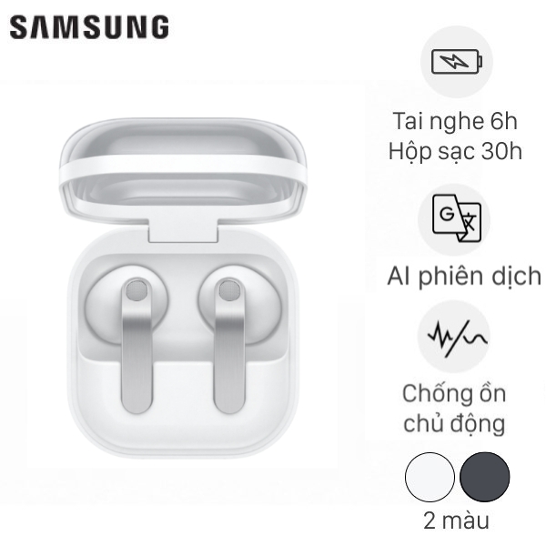 Tai nghe True Wireless Samsung Galaxy Buds4 R540N - Đen